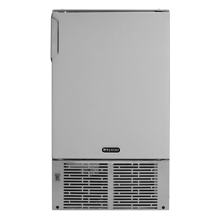 Whynter 14â€³ W X 24-1/2â€³ H X 16" D Ice Maker, Ice Production Per Day: 23 lbs. MIM-14231SS